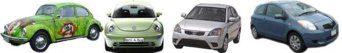 Rent-A-Bug vehicles